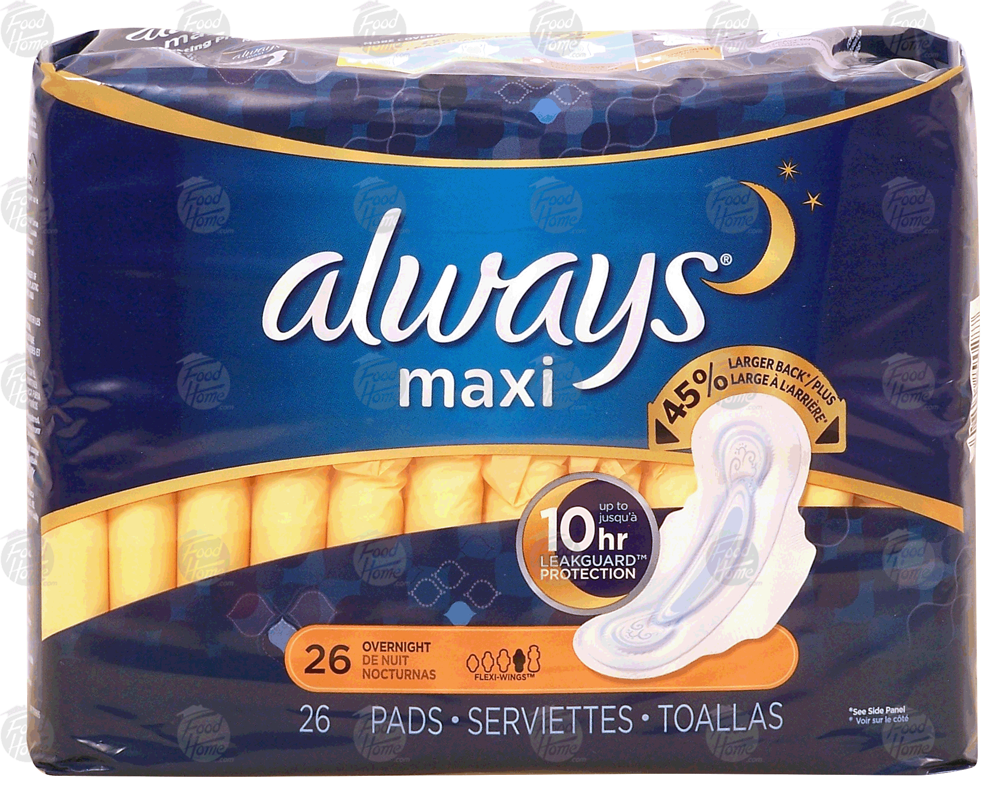 Always maxi overnight pads, flexi-wings Full-Size Picture